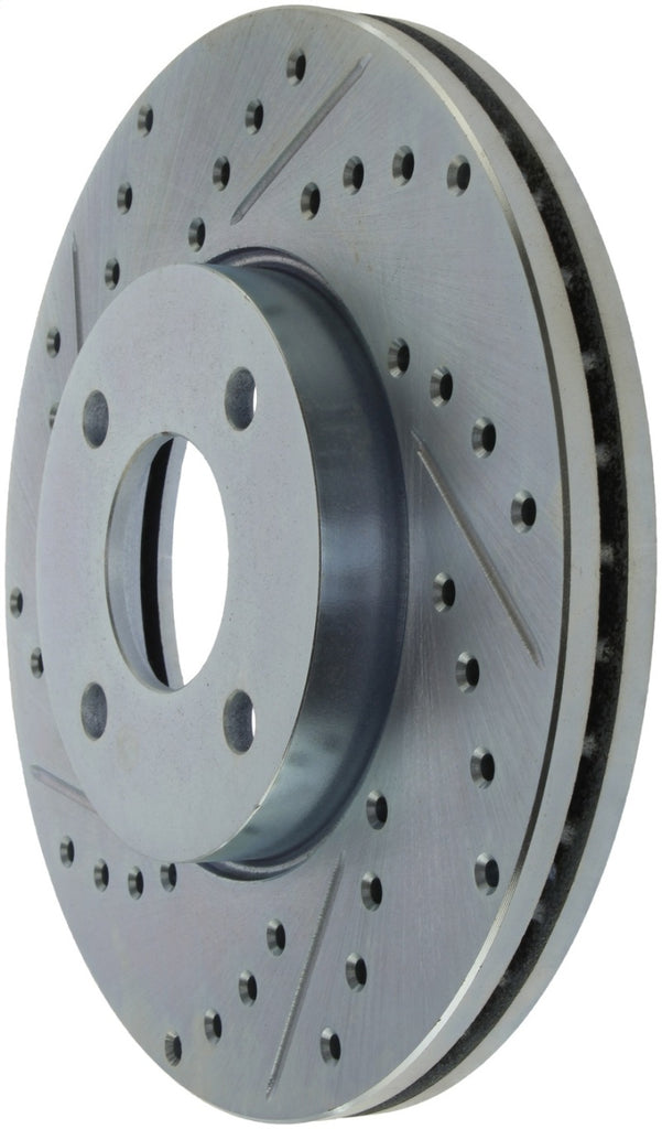 StopTech Select Sport Drilled & Slotted Rotor - Front Left