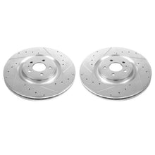 Load image into Gallery viewer, Power Stop 13-14 Ford Mustang Front Drilled &amp; Slotted Rotor - Pair