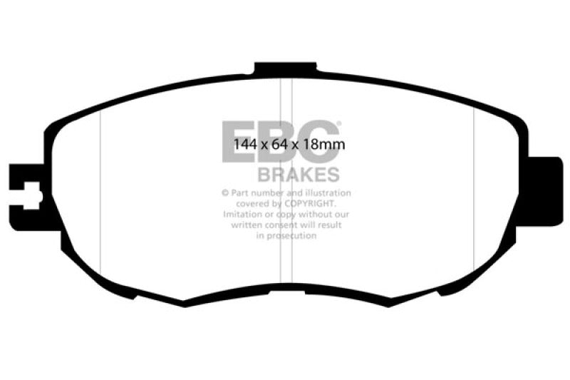 EBC 93-94 Lexus LS400 4.0 Ultimax2 Front Brake Pads