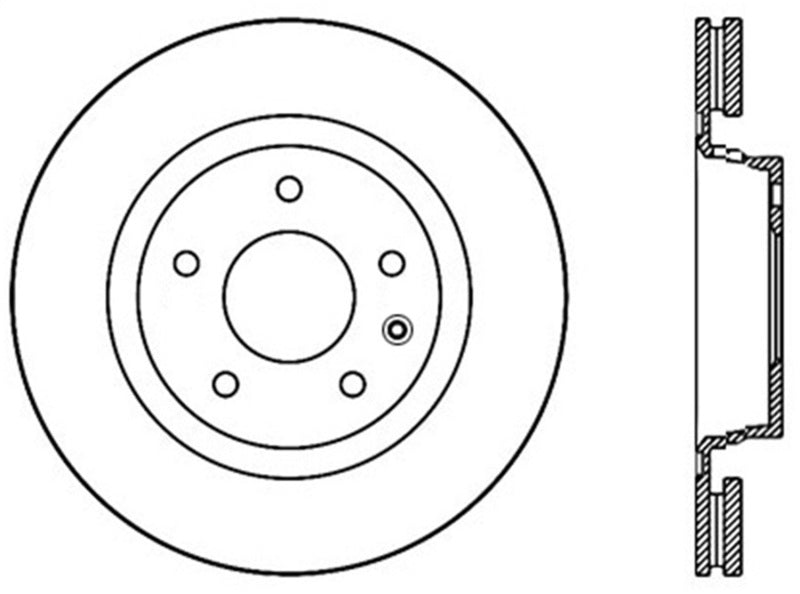 StopTech Slotted Sport Brake Rotor