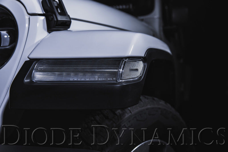 Diode Dynamics 18-21 Jeep JL Wrangler/Gladiator Sidemarkers Clear (set)