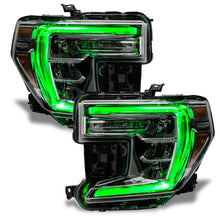 Load image into Gallery viewer, Oracle 19-21 GMC Sierra 1500 RGB+W Headlight DRL Upgrade Kit - ColorSHIFT w/o Cntrl