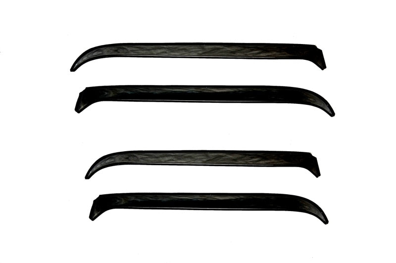 AVS 85-90 Buick Electra Ventshade Front & Rear Window Deflectors 4pc - Black