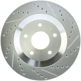 StopTech Select Sport Drilled & Slotted Rotor - Front Right