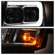 Load image into Gallery viewer, Spyder 07-14 Chevy Suburban/1500/2500/Tahoe V2 Projector Headlights Smoke PRO-YD-CSUB07V2-DRL-SM