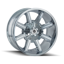 Load image into Gallery viewer, Mayhem 8104 Arsenal 20x9 / 5x150 BP / 18mm Offset / 110mm Hub Chrome Wheel