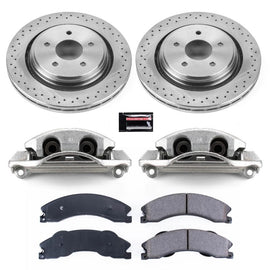 Power Stop 11-19 GMC Sierra 3500 HD Rear Autospecialty Kit w/Cals