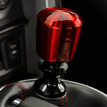 Load image into Gallery viewer, Raceseng Ashiko Shift Knob (No Engraving) M12x1.25mm Adapter - Red Translucent