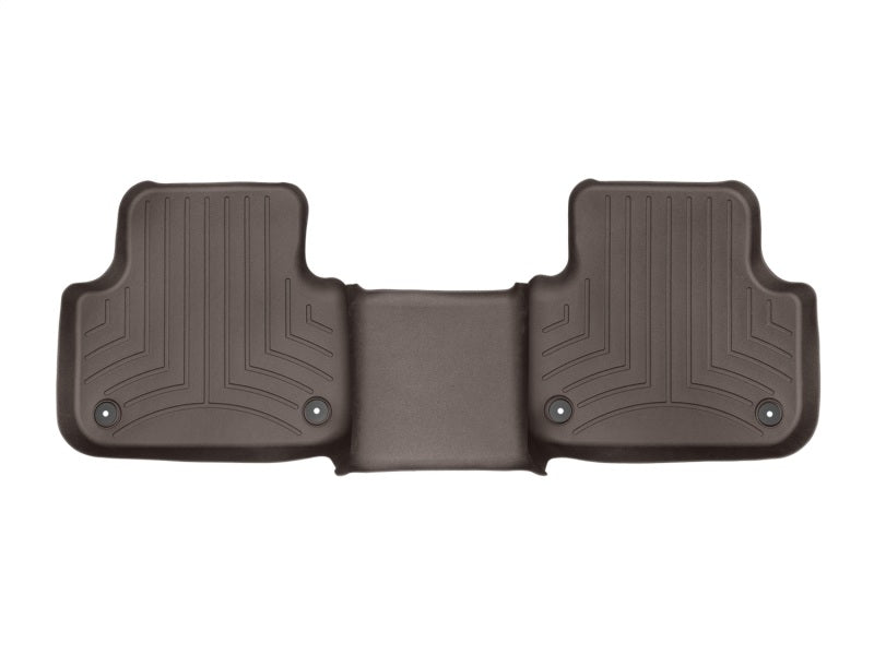 WeatherTech 2017+ Audi Q7 Rear FloorLiner - Cocoa