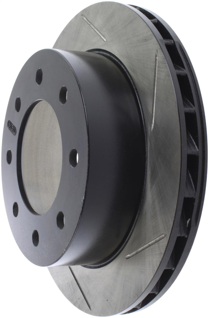 StopTech PowerSlot 99-06 Chevy Silverado / 00-07 Suburban Left Rear Slotted Rotor