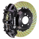 Brembo 16-18 Focus RS Front GT BBK 6 Piston Cast 380x32 2pc Rotor Drilled-Black