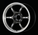 Advan RG-D2 15x7.0 +42 4-100 Machining & Racing Hyper Black Wheel