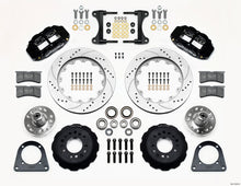 Load image into Gallery viewer, Wilwood Narrow Superlite 6R Front Hub Kit 14.00in Drill-Zinc TCI-IFS 71-78 (Pinto Based)