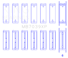 Load image into Gallery viewer, King Engine Bearings BMW M20/M50 2.0L/2.5L/2.7L Performance Main Bearing Set - Size STD
