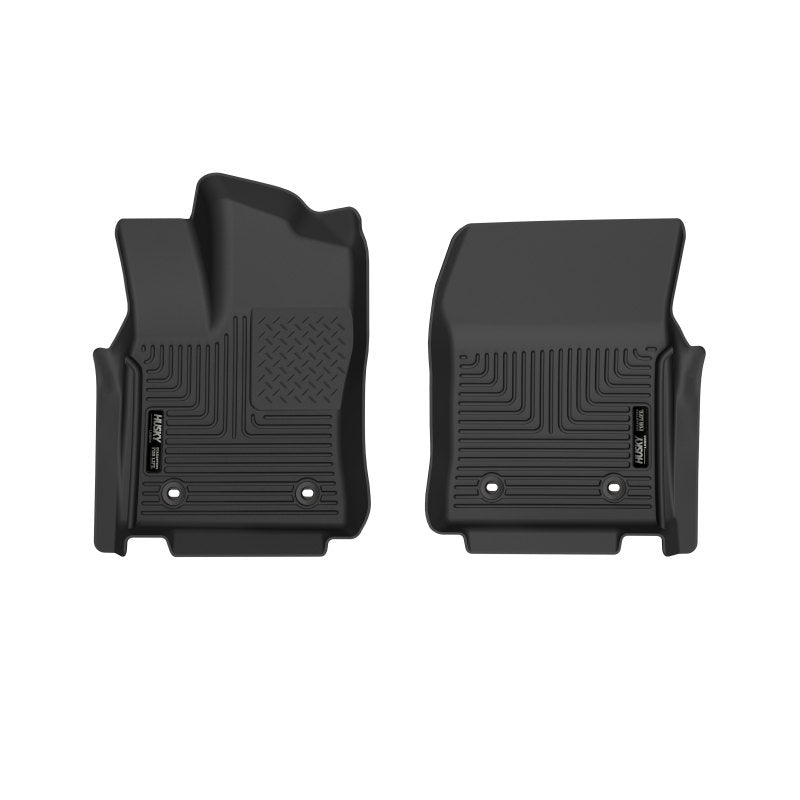 Husky Liners 2022 Toyota Tundra CC/DC & 2023 Sequoia  X-ACT Front Floor Liner - Blk - GTR Auto