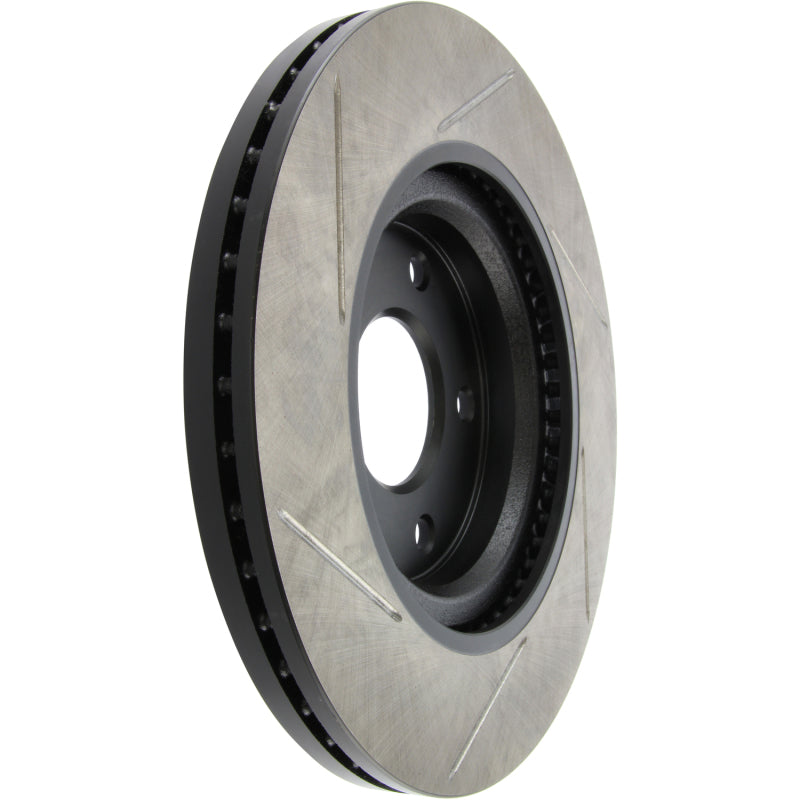 StopTech 11-14 Nissan Juke Slotted Front Left Rotor