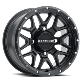 Raceline A94B Krank 15x7in / 4x137 BP / 10mm Offset / 110.18mm Bore - Satin Black Wheel