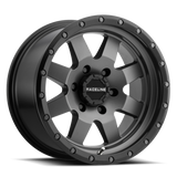 Raceline 935G Defender 16x8in / 6x139.7 BP / 0mm Offset / 107.95mm Bore - Gunmetal Wheel