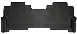 Husky Liners 18-22 Ford Expedition WeatherBeater Second Row Black Floor Liners - GTR Auto