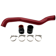 Load image into Gallery viewer, Wehrli 01-04 Chevrolet 6.6L LB7 Duramax Driver Side 3in Intercooler Pipe - WCFab Red