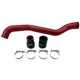 Wehrli 01-04 Chevrolet 6.6L LB7 Duramax Driver Side 3in Intercooler Pipe - WCFab Red