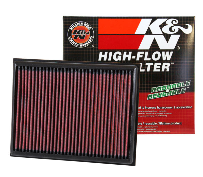 K&N 15-17 Nissan NP300 L4-2.3L DSL Drop In Air Filter - GTR Auto