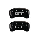 MGP 4 Caliper Covers Engraved Front & Rear MGP Yellow finish black ch