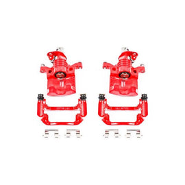 Power Stop 05-09 Buick Allure Rear Red Calipers w/Brackets - Pair