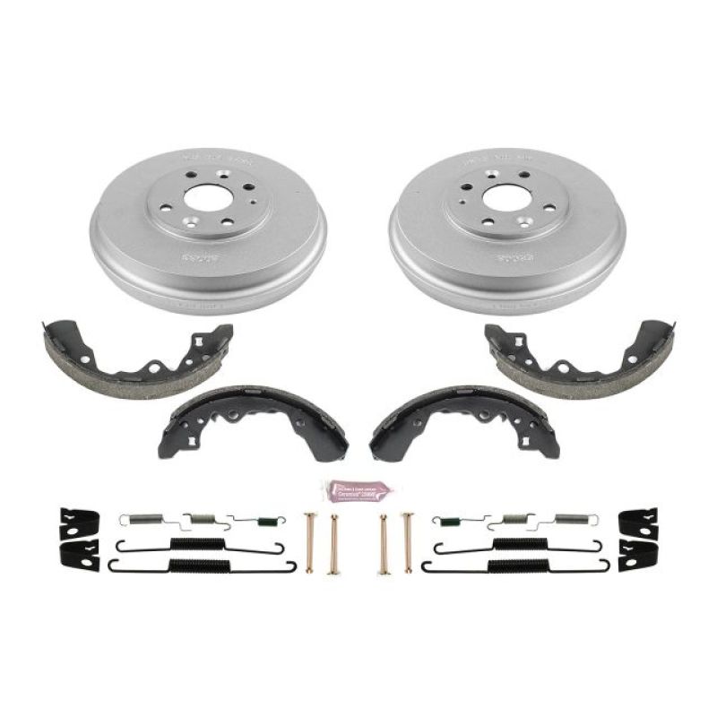 Power Stop 01-03 Ford Escort Rear Autospecialty Drum Kit