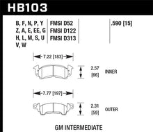 Load image into Gallery viewer, Hawk DTC-80 71-86 Chevy C20 Front Race Brake Pads