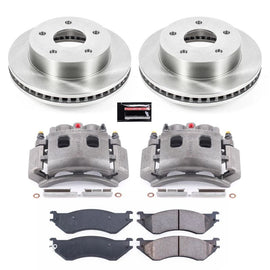 Power Stop 00-01 Dodge Ram 1500 Front Autospecialty Kit w/Cals