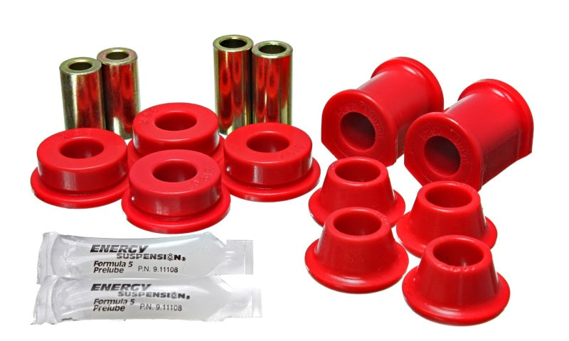 Energy Suspension 8/73-79 VW Super Beetle (Stamped) Red Front Control Arm Bushing Set - GTR Auto