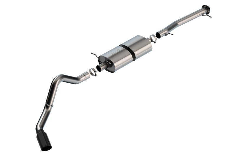 Borla 20-22 Chevrolet/GMC Silverado/Sierra 6.6L T-304 SS Cat-Back S-Type Exhaust - Brushed - GTR Auto