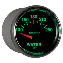 Load image into Gallery viewer, Autometer GS 52mm 100-250 Deg F Short Sweep Electronic Water Temperature Gauge