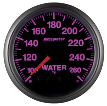 Load image into Gallery viewer, Autometer Elite Nascar 2-1/16in 100-260 Deg. F Water Temp. w/ Peak and Warn Gauge w/ Pro-Control