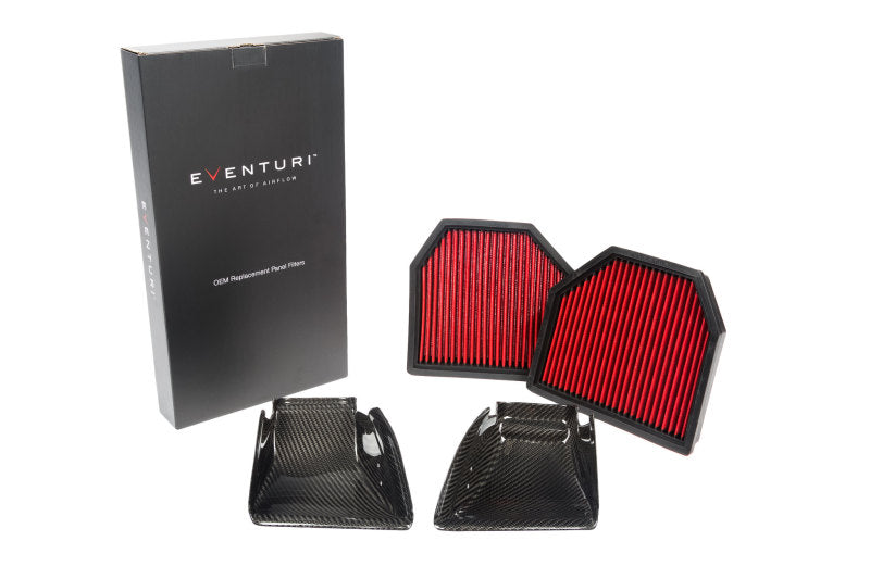 Eventuri BMW F8X M2C/M3/M4 - Panel Filter Pair - For Factory Intake Only (Filters Only)