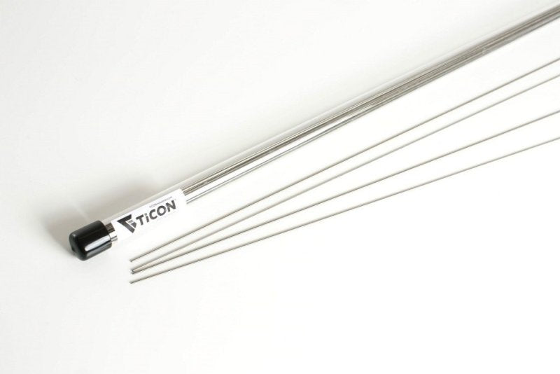 Ticon Industries 39in Length 1lb 2.2mm/.087in Filler Diamter CP1 Titanium Filler Rod