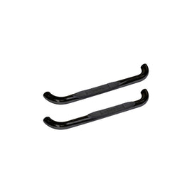 Westin 2015-2017 Chevy Silverado 25/3500 Reg Cab (Body Mount) E-Series 3 Nerf Step Bars - Black - GTR Auto
