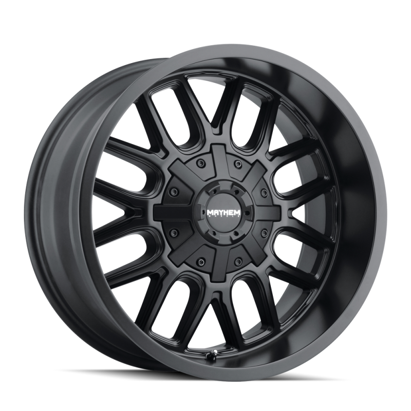 Mayhem 8107 Cogent 20x9 / 8x165.1 BP / 18mm Offset / 130.8mm Hub Matte Black Wheel