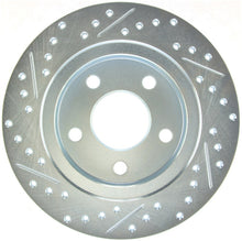 Load image into Gallery viewer, StopTech Select Sport 92-02 Cadillac Eldorado Left Slotted &amp; Drilled Sport Brake Rotor - Rear