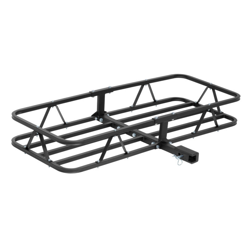 Curt 48in x 20in Basket-Style Cargo Carrier (Fixed 1-1/4in Shank w/2in Adapter)