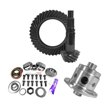 Load image into Gallery viewer, Yukon Gear 11.25in Dana 80 4.56 Rear Ring &amp; Pinion Install Kit 35 Spline Positraction 4.375in BRG