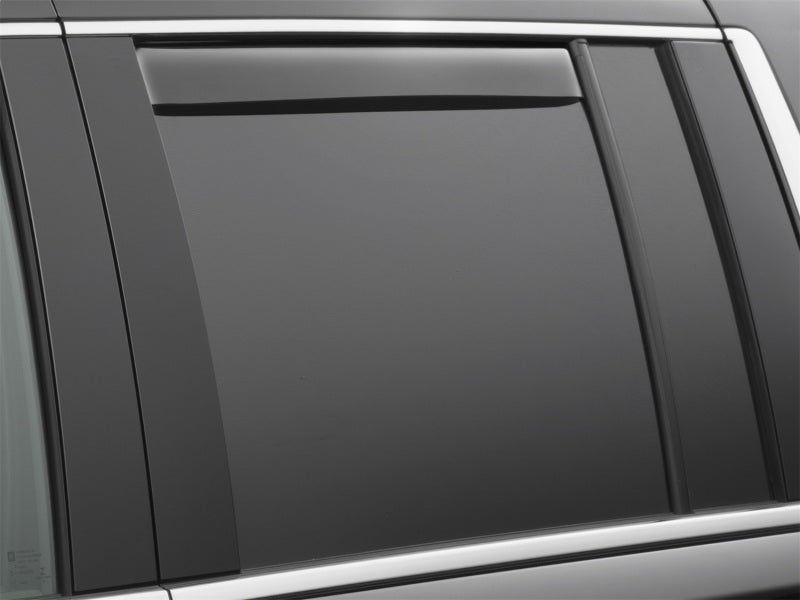WeatherTech 18-22 Toyota Camry Rear Side Window Deflectors - Dark Smoke