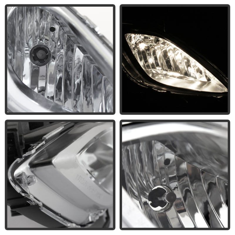 Spyder Hyundai Elantra 2011-2013 OE Style Fog Lights W/Switch Clear FL-HYE2011-C
