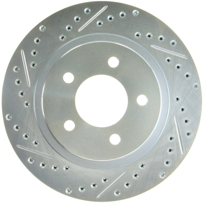 StopTech Select Sport Drilled & Slotted Rotor - Front Left
