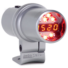 Load image into Gallery viewer, Autometer Shift Light Level 2 DPSS Digital w/ Multi-Color LED Silver Pedestal Mount