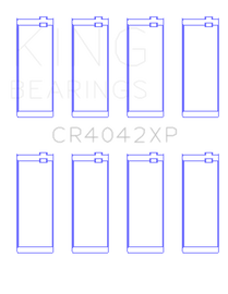 King Engine Bearings BMW M40/M42/M43/M44 1.6L 1.8L 1.9L Performance Rod Bearing Set - Size STD - GTR Auto
