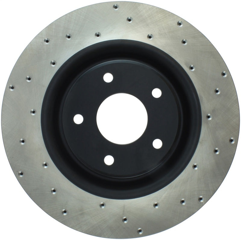 StopTech 06-08 Cadillac XLR-V SC / 05-09 Corvette (Z51) Front Left Drilled Rotor