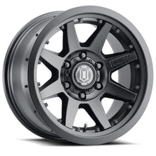 Load image into Gallery viewer, ICON Rebound Pro 17x8.5 5x150 25mm Offset 5.75in BS 110.1mm Bore Satin Black Wheel