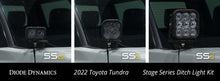 Load image into Gallery viewer, Diode Dynamics 2022 Toyota Tundra Stage Series Ditch Light Bracket Kit